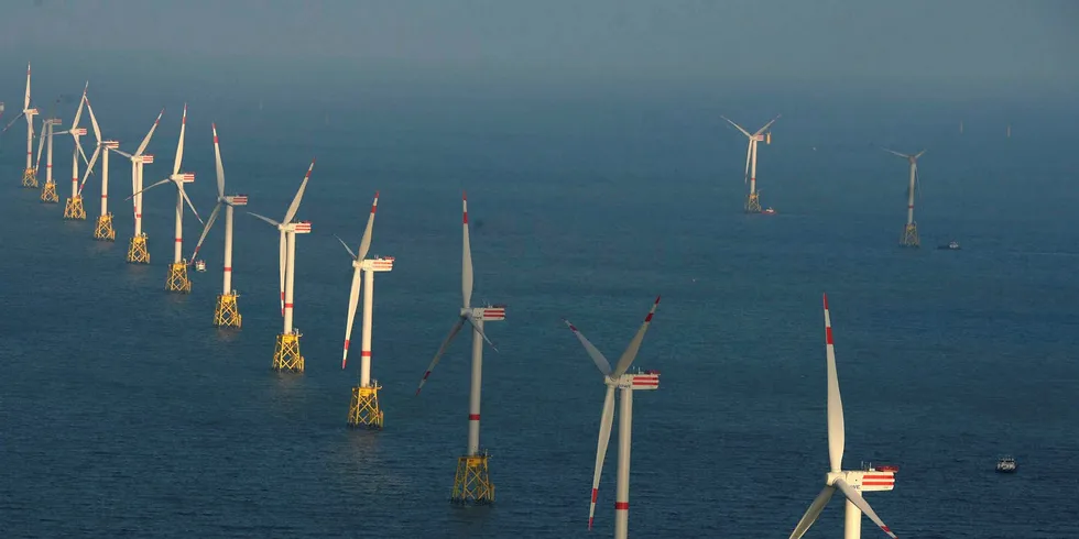 Nordsee Ost offshore wind park with Senvion's 6MW machine