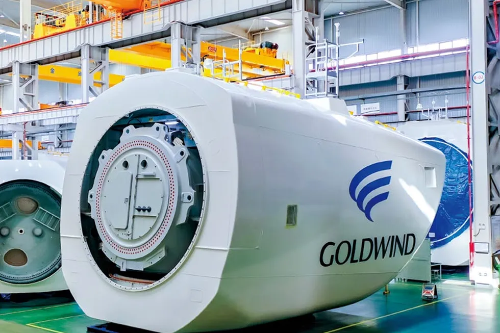 Goldwind recently opened its first international factory in Brazil.