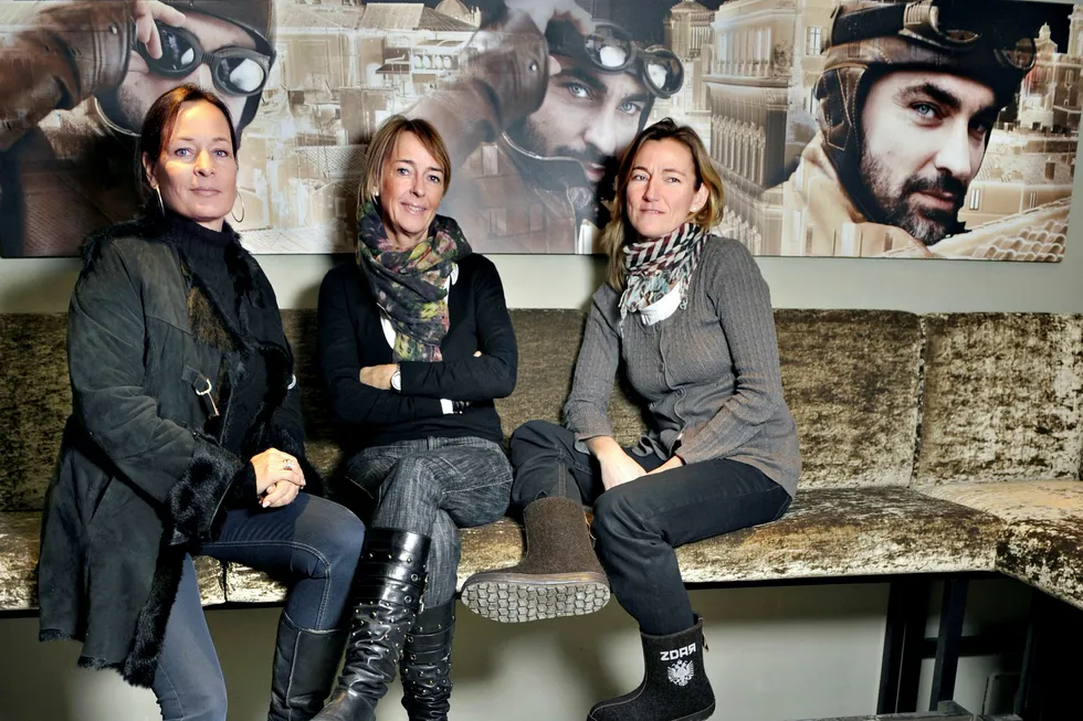 Anne Koppang (58), Kristin Gjelseth (58) og Gry Holm (56) startet Olivia i 2006. Ti år senere ble det solgt for om lag 240 millioner kroner. Foto: Elin Høyland