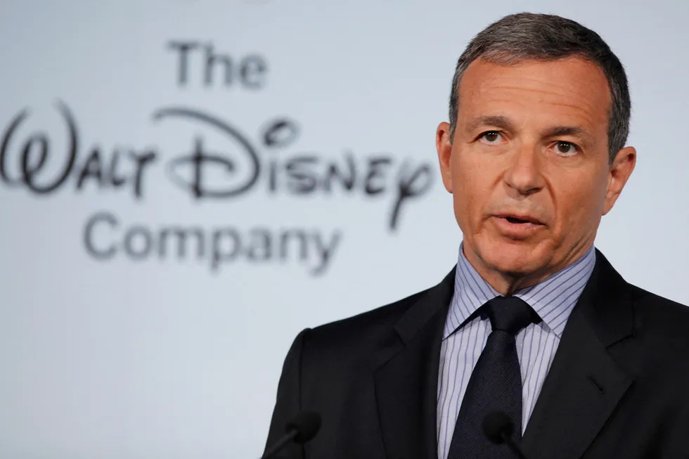 Disney har avvikende regnskapsår og la onsdag kveld norsk tid frem resultater for sitt andre kvartal. Avbildet er toppsjef Bob Iger.