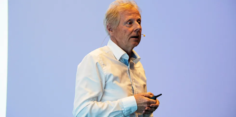 Knut Lockert på Kraftkonferansen 2023.