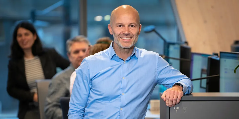Strømleverandøren Volte er siste tilskudd i konkurransen om fastpriskundene i bedriftsmarkedet. Daglig leder i Volte, Simen Armond.