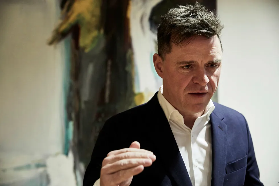 Espen Egil Hansen, sjefredaktør i Aftenposten. Foto: David B. Torch
