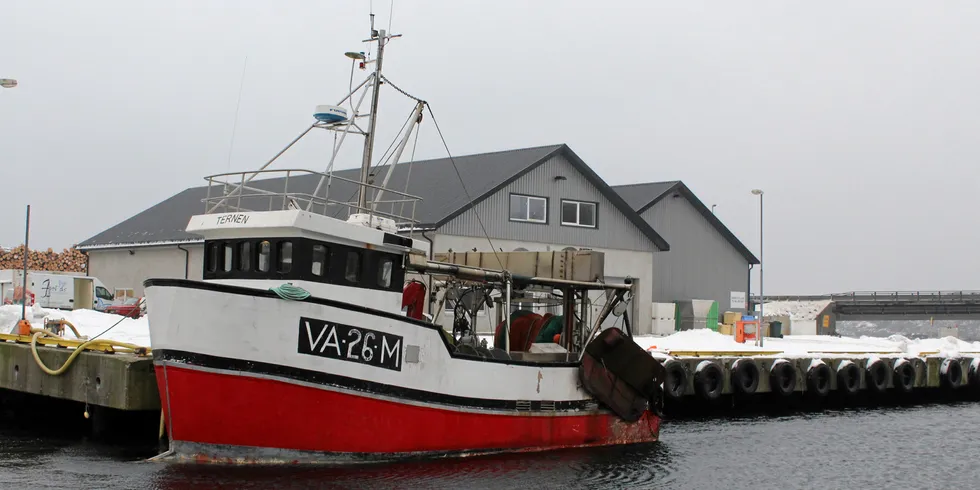 GODT FISKE: Rekebåtene i sør, her representert med «Ternen» av Mandal, landet i alt 130 tonn reker i distriktet til salgslaget Fiskehav i uke 46.