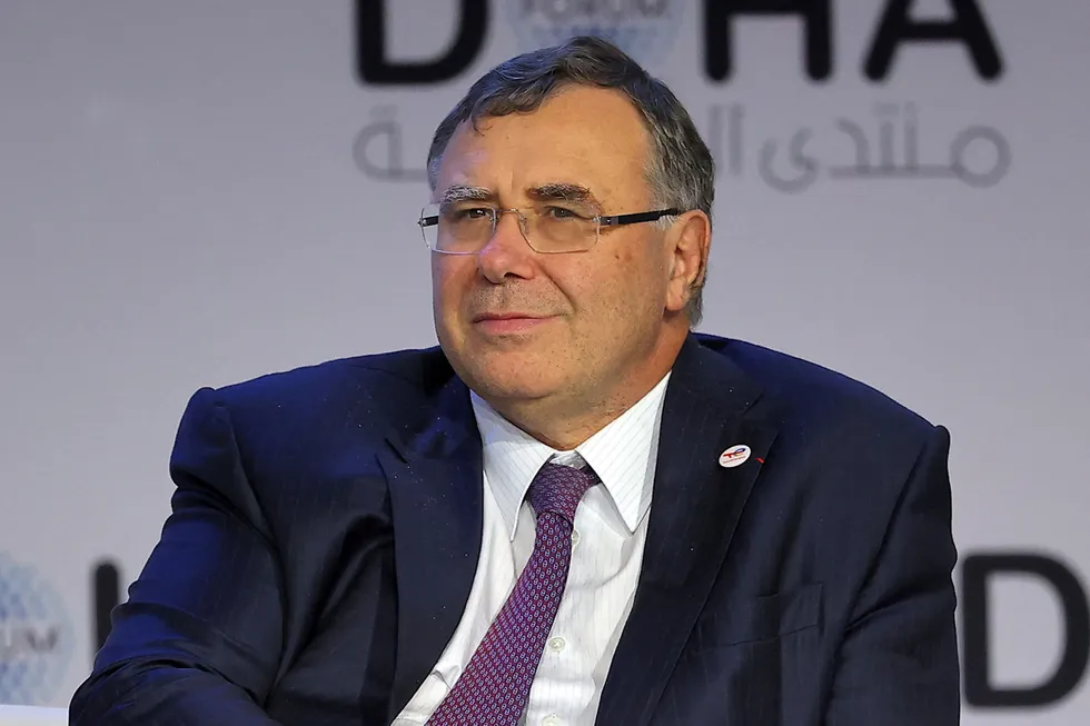 TotalEnergies chief executive Patrick Pouyanne.