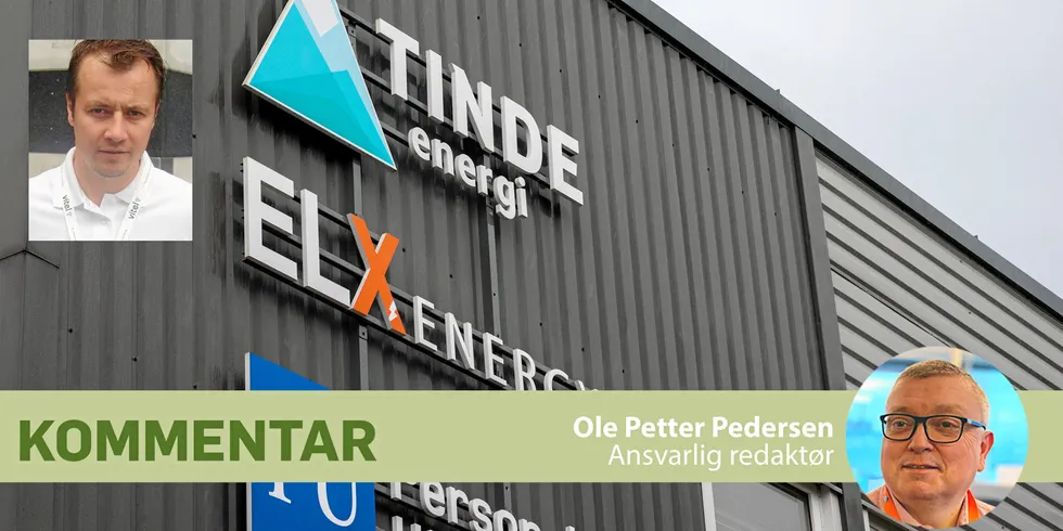 Glenn Nøstdahl (innfelt øverst til v.) sitter igjen med gevinsten etter at bedriftskunden Til-Tak ble tvangsflyttet fra ELX Energy via GNP Energy til Tinde Energi, der bedriften mistet strømavtalen inngått med det som i 2019 var Nøstdahls selskap ELX Energy.