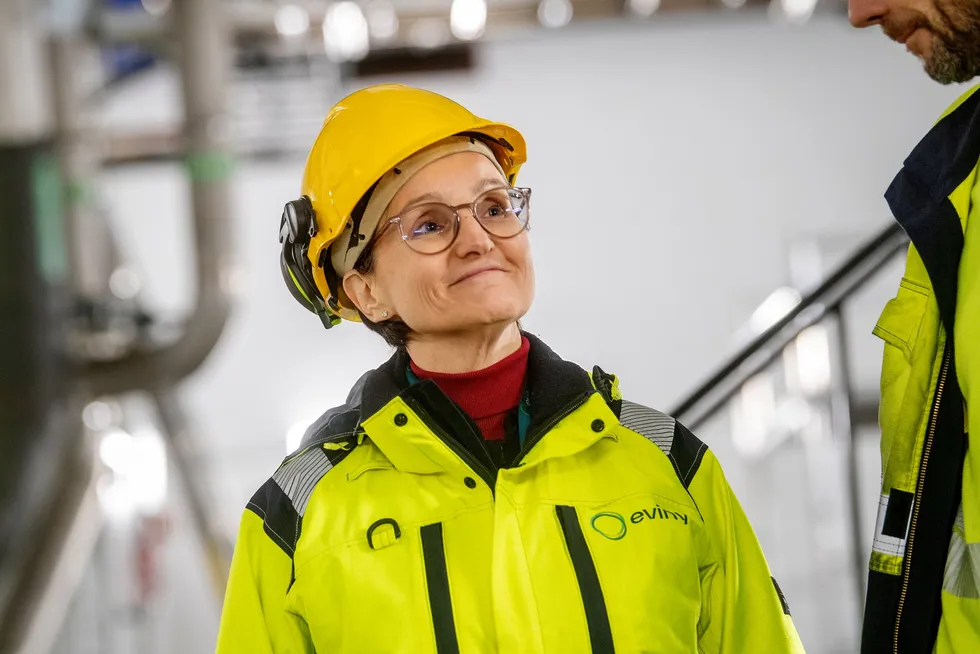 Sonja Chirico Indrebø, administrerende direktør i Eviny Fornybar.