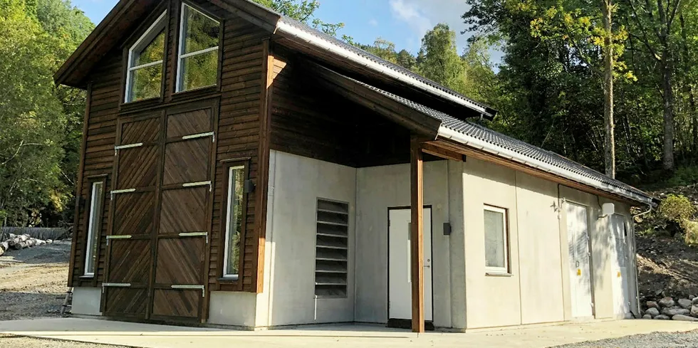 Valdra kraftstasjon.
