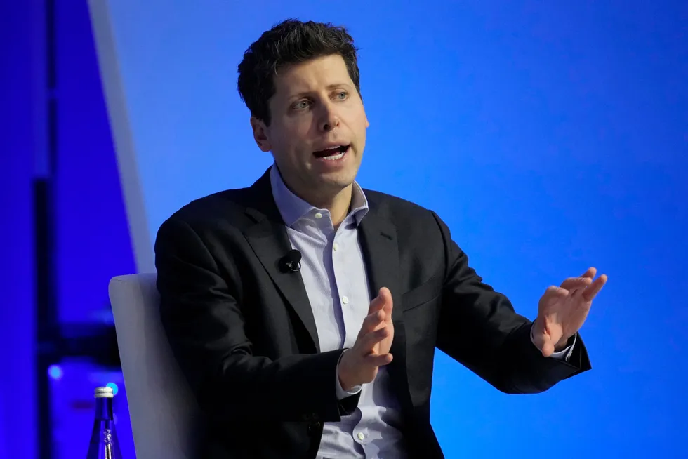 OpenAI-sjef Sam Altman.