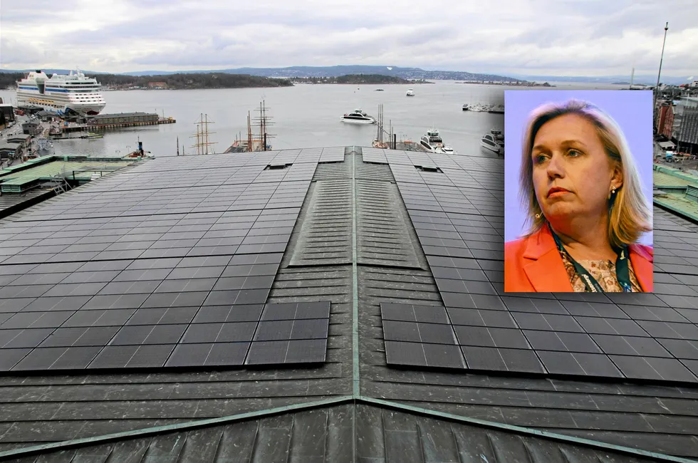 Trine Kopstad Berentsen, administrerende direktør i Solenergiklyngen, mener dagens situasjon ikke er bærekraftig for investering i solenergi.