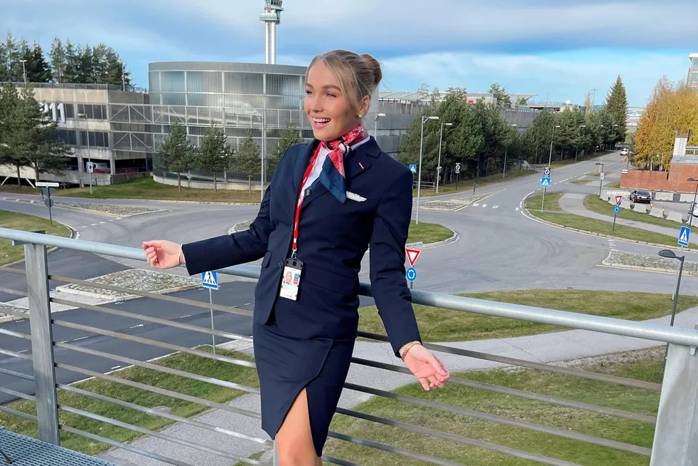 Flyvertinne Karianne Vilde Wølner holder seg unna flyaksjer.