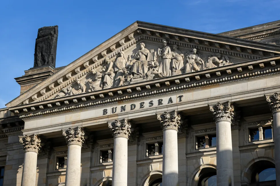 A view of the Bundesrat building in Berlin.