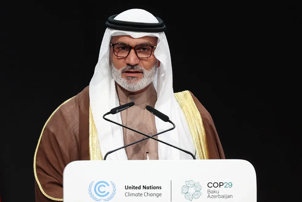 Haitham Al Ghais, the secretary general of the Organisation of the Petroleum Exporting Countries (Opec).