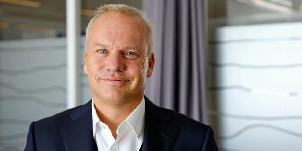 Equinor-sjef Anders Opedal signaliserer sterkere satsing på å gjøre sokkelen grønnere.