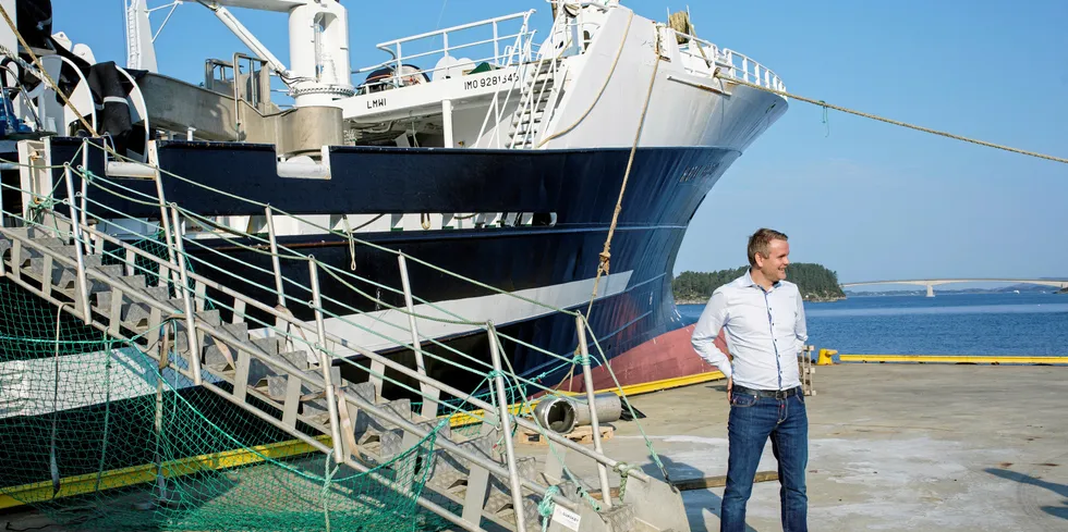 To børsnoterte selskaper styres fra den lille bygda Storebø på Austevoll. Møgster-familien styrer showet. Arne Møgster er konsernsjef i Austevoll Seafood.