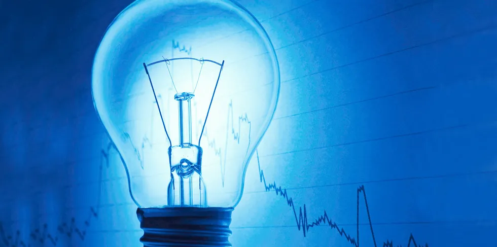 Spot tirsdag: Opp 4,62 euro til 21,04 euro/MWh