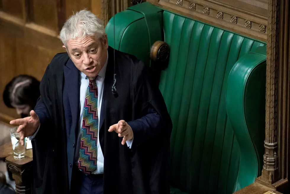 Man kan jo alltids håpe at noen tar poenget, neste gang speaker John Bercow roper «Order!», skriver artikkelforfatteren.