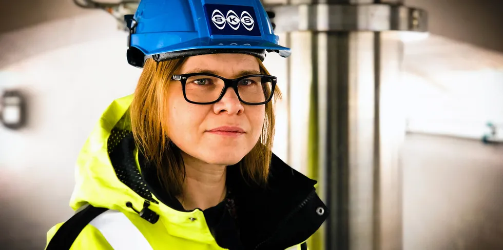 – Hovedproblemet i NO4 er at det er for mye produksjon, og for lite forbruk, sier SKS-sjef Liina Veerme.