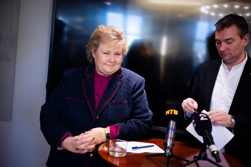 Dersom Høyres Erna Solberg og Henrik Asheim får regjeringsmakt etter høstens valg, vil universiteter og høgskoler få strammere tøyler for å sikre økt utdannelse til yrkene som mangler arbeidskraft.