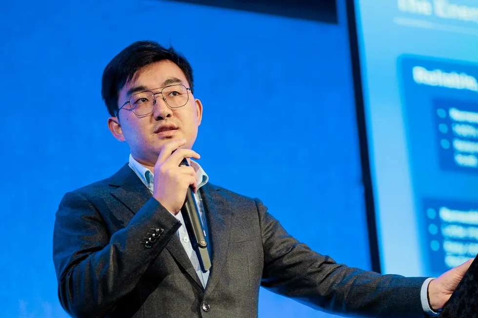 Investing in Green Hydrogen 2024 . Tiezheng Bian, vice president at Trina Green Hydrogen.