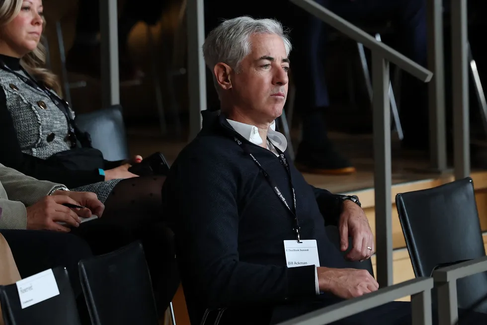 Hedgefondtopp og sjef for Pershing Square Capital Management, Bill Ackman, justerer budskapet om toll.