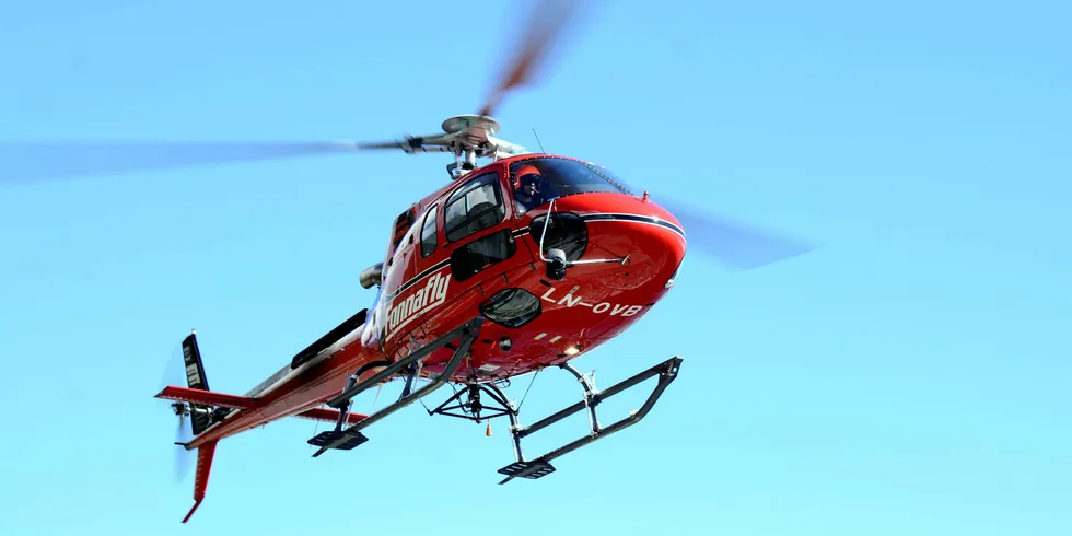 Helikopterbefaringen av nettet til Helgeland Kraft Nett blir utsatt til høsten på grunn av korona-pandemien.