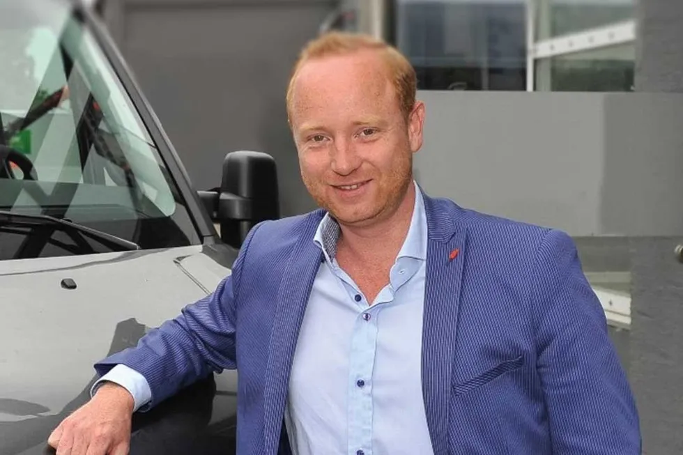 Andreas Haller in 2019 soon after founding Quantron