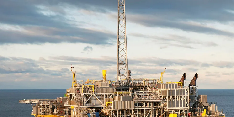 CO2-kutt: Kraft fra land til Troll C (bildet) kan ifølge Equinor redusere CO2-utslippene med 365.000 tonn/år.