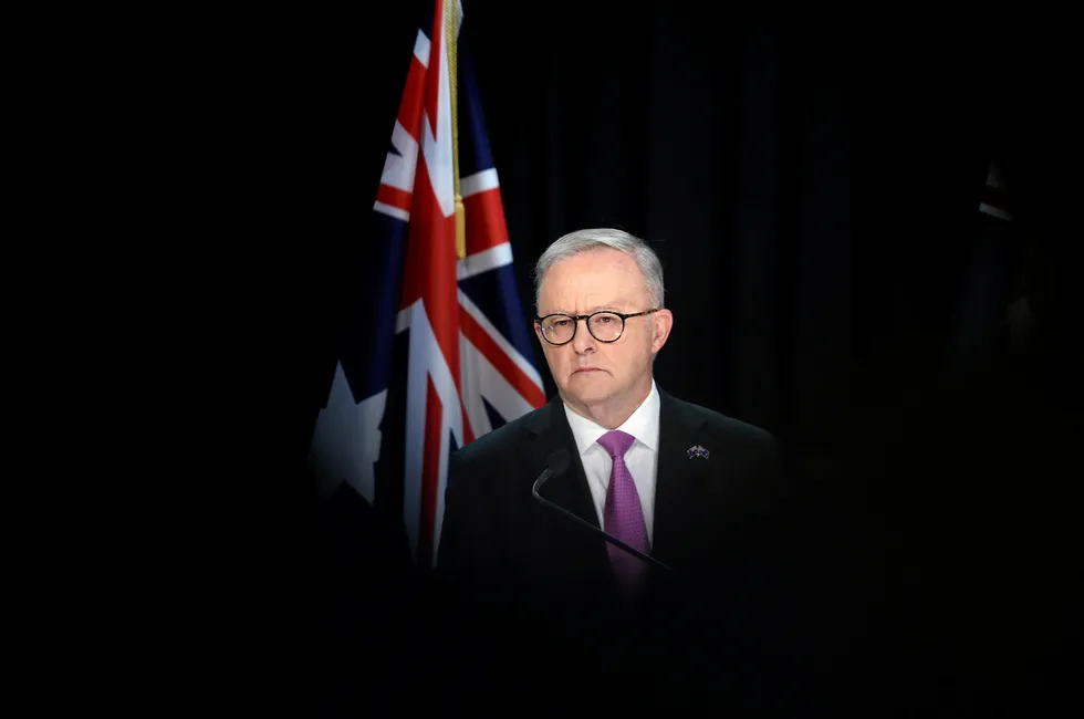 Australian Prime Minister Anthony Albanese.