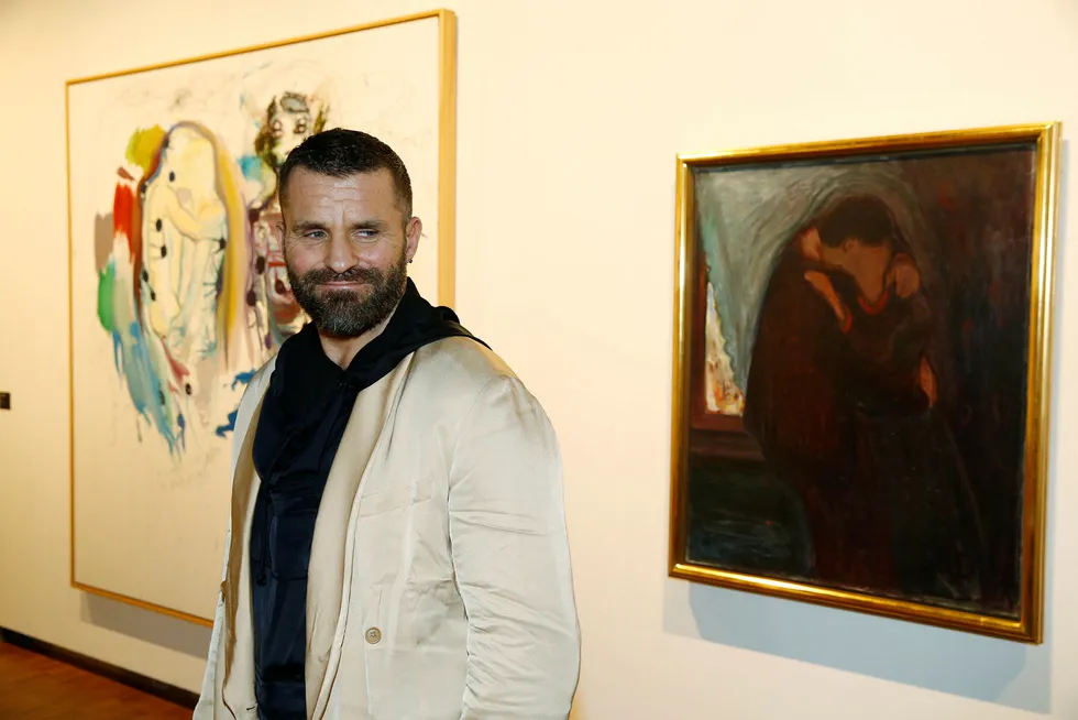 Kunstneren Bjarne Melgaard Foto: Cornelius Poppe/NTB Scanpix