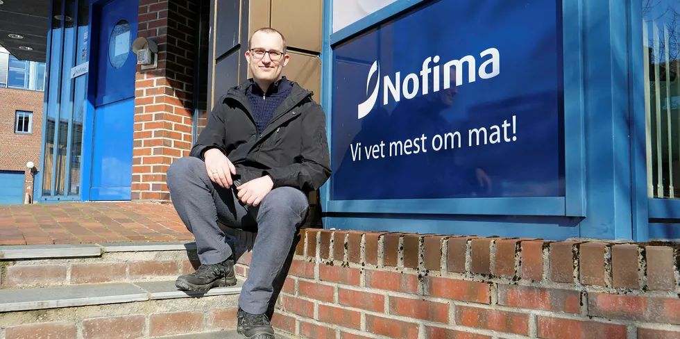 Forsker Thomas Nyrud hos Nofima har i et prosjekt sett på valutaeffekter for norsk sjømatnæring.