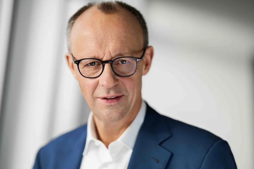 CDU leader and candidate for German chancellor, Friedrich Merz