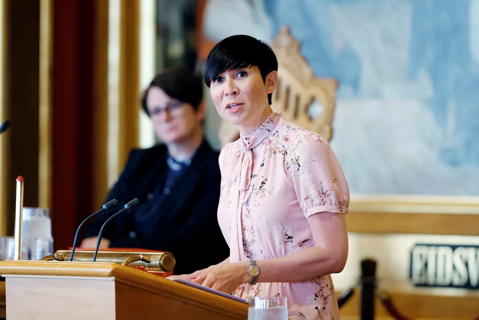 Utenriksminister Ine Eriksen Søreide. Foto: Cornelius Poppe, NTB Scanpix