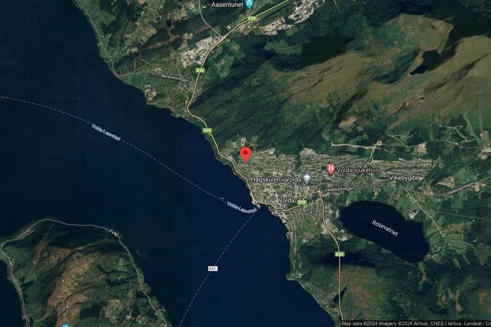 Området rundt Kusymrevegen 3D, Volda, Møre og Romsdal