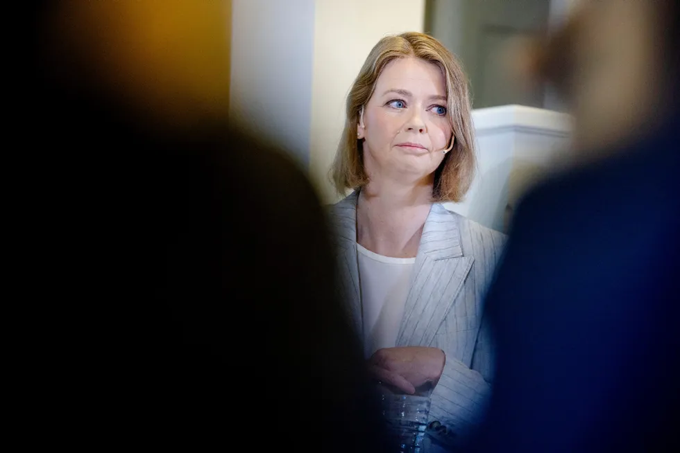 Sentralbanksjef Ida Wolden Bache.