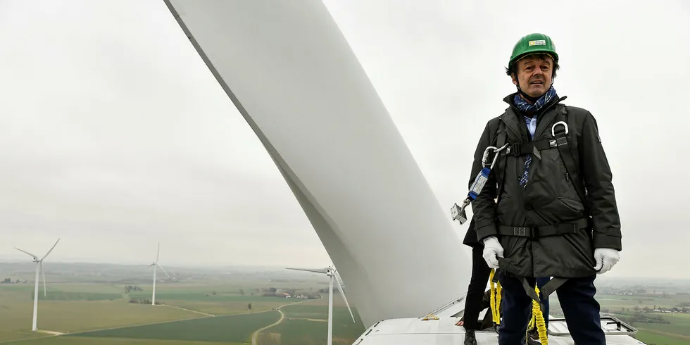 French Minister for the Ecological and Inclusive Transition Nicolas Hulot.