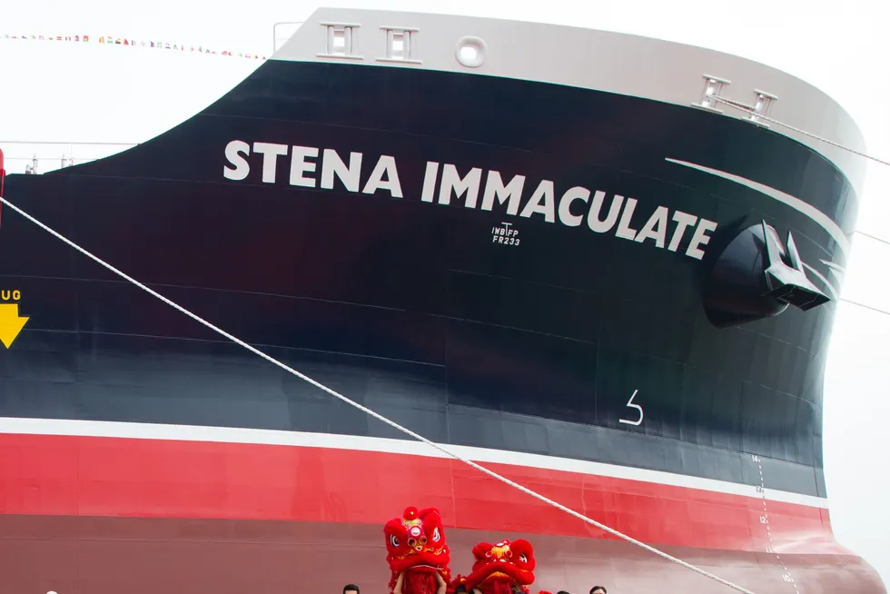 MV Stena Immaculate.
