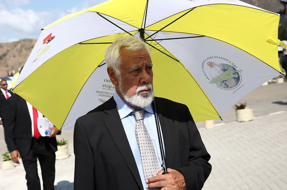 Prime Minister of Timor-Leste, Xanana Gusmao.