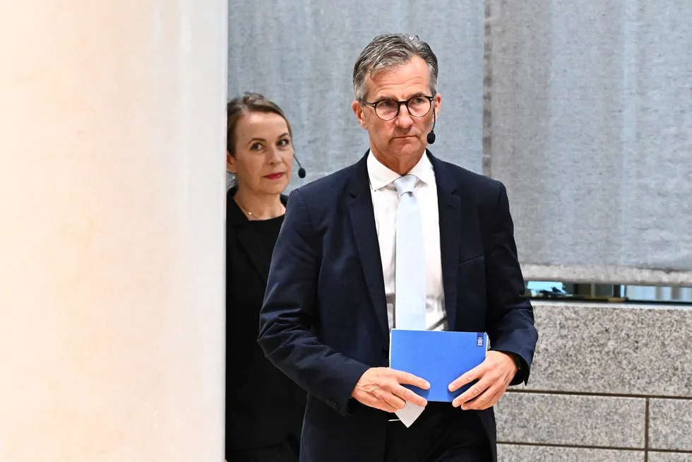 Sveriges sentralbanksjef Erik Thedéen.