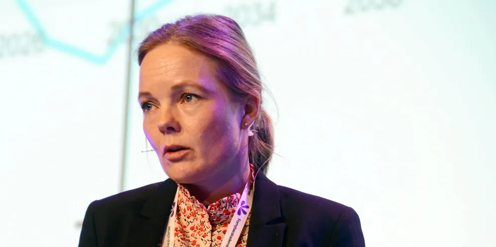 – I normalår har vi kraftoverskudd på 15–20 TWh. Tar vi utgangspunkt i 2030, kan kraftbalansen være ned til minus 20 TWh, kanskje litt under det, opp til 30 TWh, avhengig av hva slags vær vi har, sier Statkrafts analysesjef Caroline Østlie.