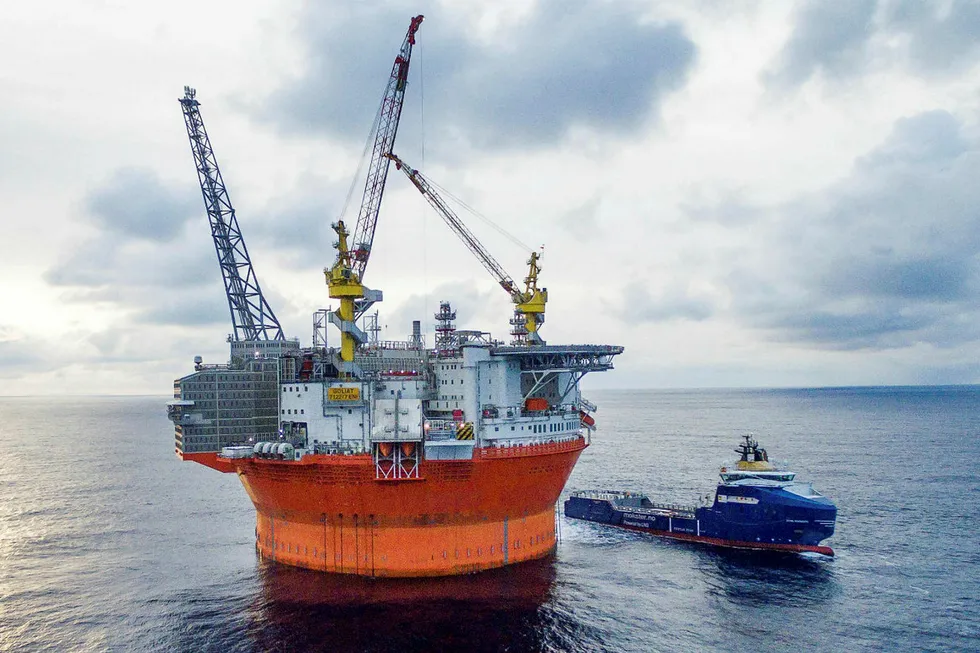 Goliat FPSO in operation