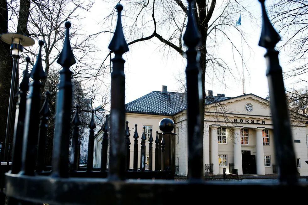 Oslo Børs. Foto: Per Ståle Bugjerde