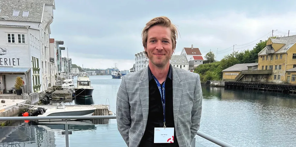 – Utviklingen går i et mye raskere tempo enn vi forutså for to år siden, sier samfunnsøkonom Even Winje, medforfatter av den nye Menon-rapporten om flytende havvind.