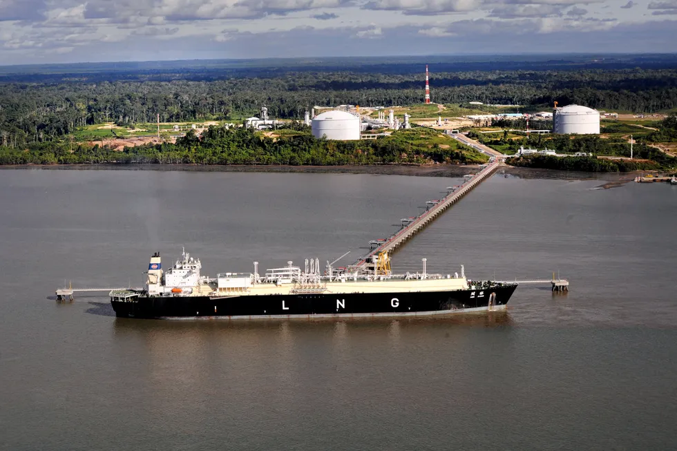 BP's Tangguh LNG project in West Papua province, Indonesia.