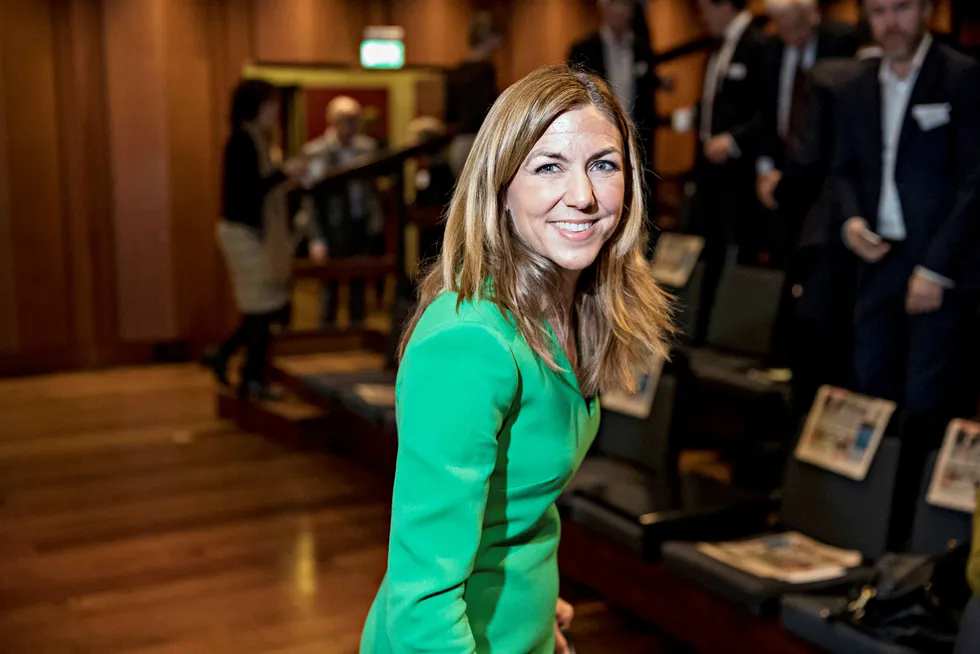 I ti år har Thina Saltvedt vært en av de mest markante oljeanalytikerne. Foto: Aleksander Nordahl