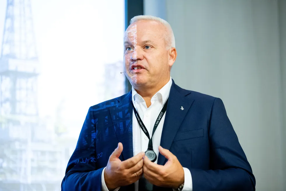 Utsetter nytt oljeprosjekt: Anders Opedal, konsernsjef i Equinor.