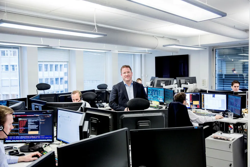 Flere av landets mest profilerte finansfolk melder overgang til administrerende direktør i Sparebank 1 Markets, Stein Husby. Foto: Fredrik Bjerknes
