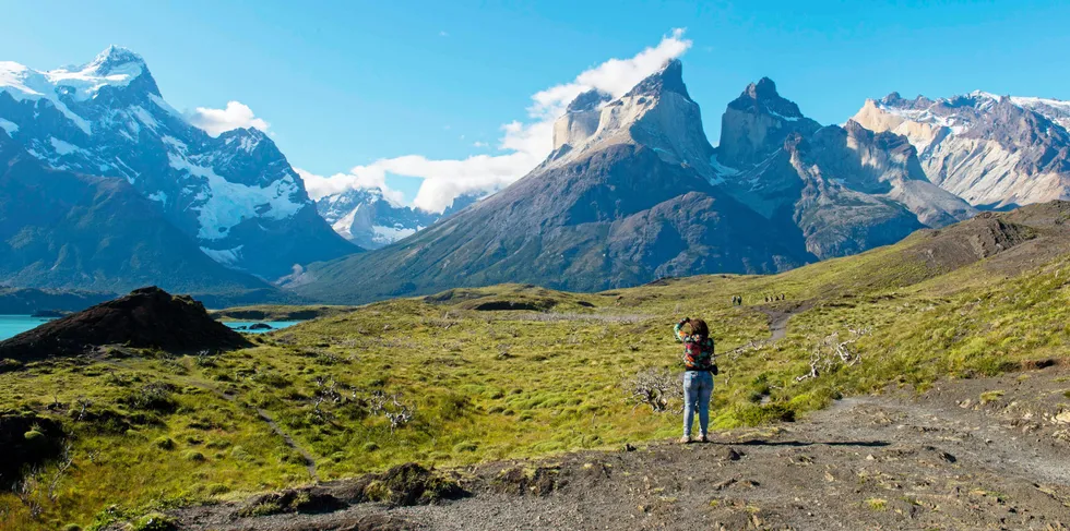 A view of the Magallanes region, southern Chile, the location of the HNH project.