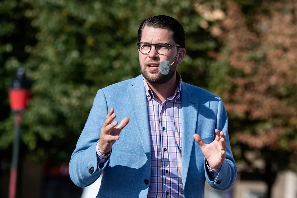 Jimmie Åkesson og Sverigedemokraterna er holdt utenfor i svensk politikk i åtte år. Nå kan han få makt.