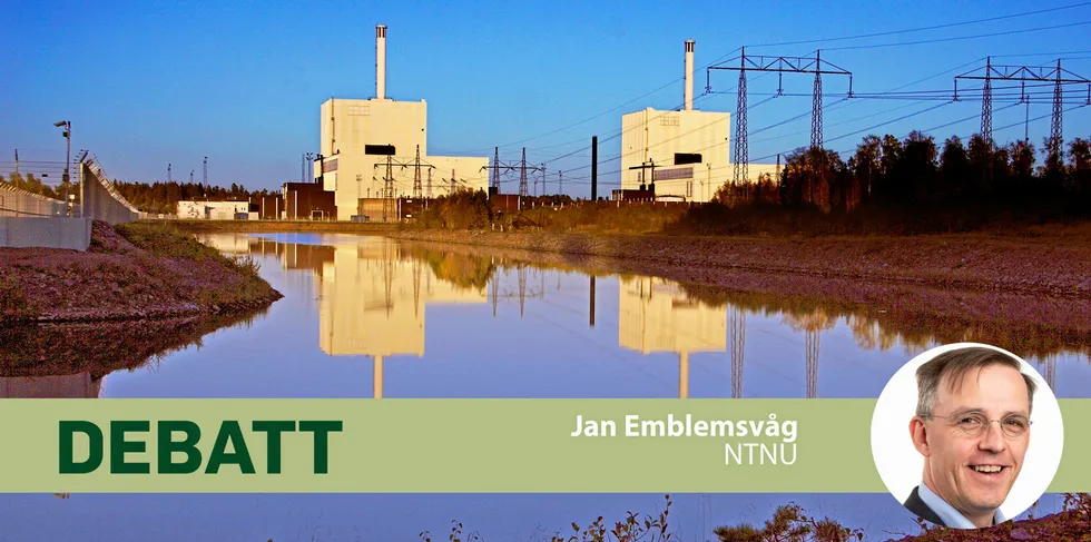 Svarer om kjernekraft: – Alle energikilder har risikoelementer